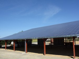 Chantier photovoltaïque