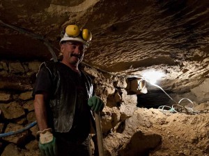 Chantier de consolidation des carrières