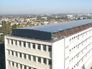 Instalaltion photovoltaïque sur le Lycée ...