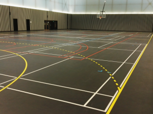 Tracés Sportifs sur sol Gerflor