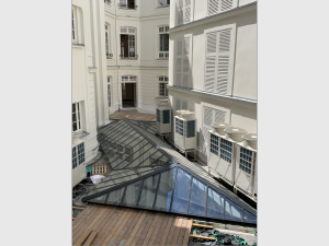Verrière multi pans pour bureaux parisiens