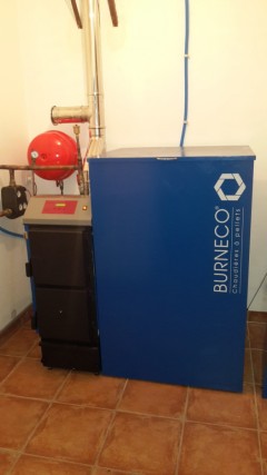 Chaudière à pellets BURNECO 30 KW sans production ECS