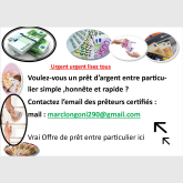 Forum Offre de prêt entre particulier sérieux et ...