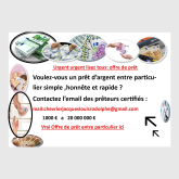 OFFRE DE PRET ENTRE PARTICULIER RAPIDE ET FIABLE ...