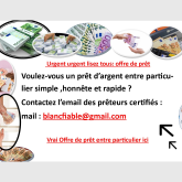 blancfiable@gmail.com :  Pour prêt entre ...