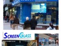 Screen glass