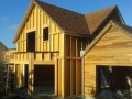 Maison construite en ossature bois dans le ...