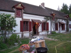Restauration d'une longère fin XVIII