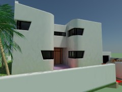 Villa mediterraneenne bioclimatique