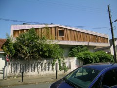 Surélévation en ossature bois avec porte à faux