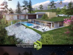 Animation Minimaliste Eco House