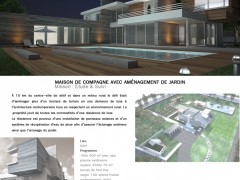 Maison de compagne contemporaine
