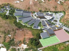 Construction du collège de Kwalé (Mamoudzou Sud)