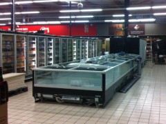 Remplacement vitrines réfrigérées