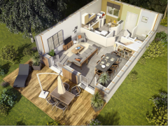 maison BEPOS construite en 24h