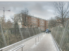 Passerelle du Chaperon Vert ( Gentilly / Arcueil)