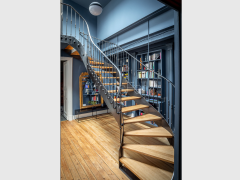 Escalier suspendu dans un hôtel particulier ...