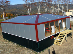 Transformation container 20' en local 80 m2