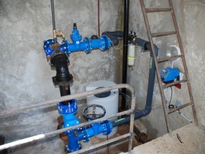 Chloration automatique de l'eau réservoir ...