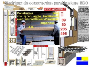 Materiaux de construction parasismique bbc