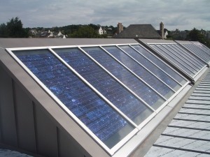 Vitrage isolant photovoltaïque -BIPV