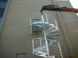 Escalier helicoidal