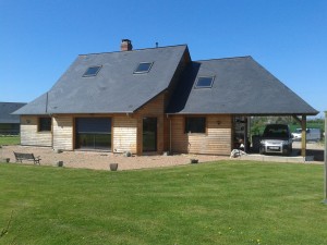 Création d'une habitation à ossature bois