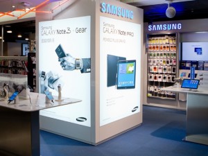 Déploiement des Shop-in-Shop de Samsung