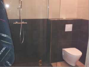 Salle d'eau douche italienne mosaique