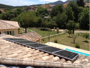 Production solaire photovolta&iuml;que