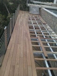 Terrasse suspendu