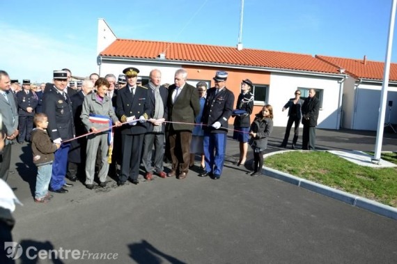 Participation a la construction de la brigade de gendarmerie de la chaussée st victor