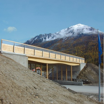 Passerelle du Grand Bois à Montgenèvre