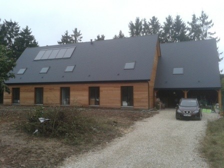 Maison construite en ossature bois en Eure et Loir
