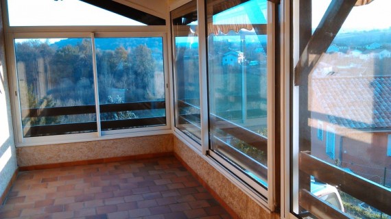 Fermeture de balcon