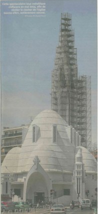 Rénovation de l'église Jeanne d'Arc