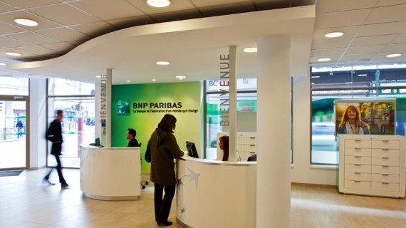 Mise en oeuvre d'une nouvelle génération d'agences BNP Paribas