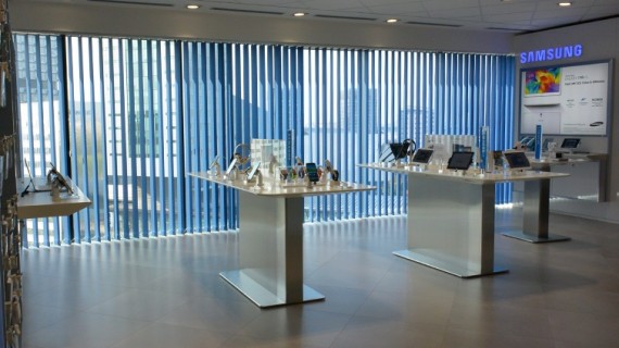 Réalisation du Retail Innovation Center de Lille pour Samsung