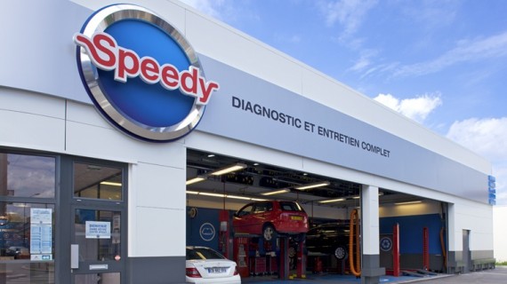 Rénovation des centres automobiles Speedy