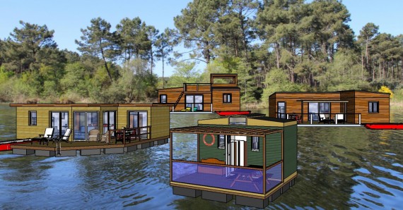 Maisons Flottantes BOXFLOT