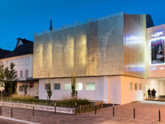 Façade en Tôles Perforées - Opéra national du RHIN Mulhouse