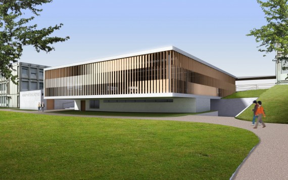 Bibliothèque, amphithéâtre et ateliers pour l'IUT d'Amiens