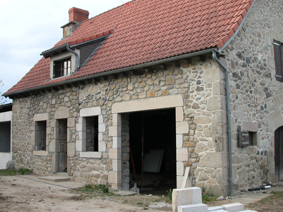 Toiture en ardoises de Corrèze - avant