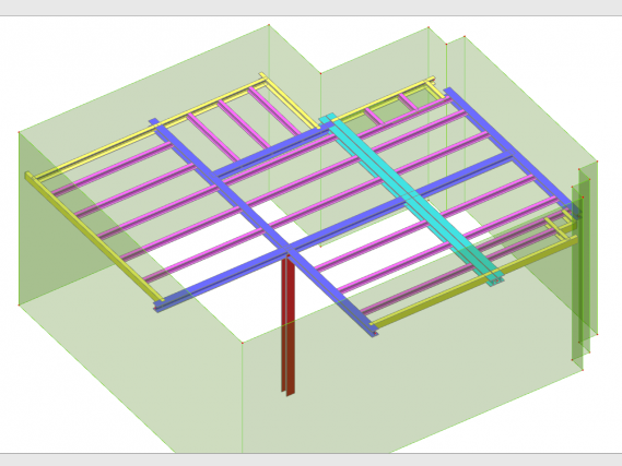 Mezzanine en acier